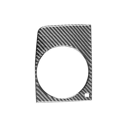 Für Q7 2007-2015 Auto Zentrale Armlehne Box Wasser Tasse Halter Dekor Aufkleber Abdeckung Trim Rahmen Carbon Fiber Innen Panel Abdeckung Trim(Right-hand drive) von ENEFCKCHRL