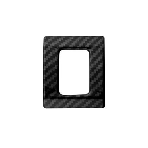 Für X3 G01 X4 G02 2018 2019 2020 2021 2022 Carbon Auto Warnung Licht Taste Panel Abdeckung Trim Aufkleber Panel Abdeckung Trim(Carbon fiber black) von ENEFCKCHRL