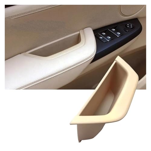 Für X3 X4 F25 F26 2010-2016 Auto Innentür Armlehne Panel Türgriff Griff Set LHD Innen Panel Abdeckung Trim(Front Left Beige) von ENEFCKCHRL