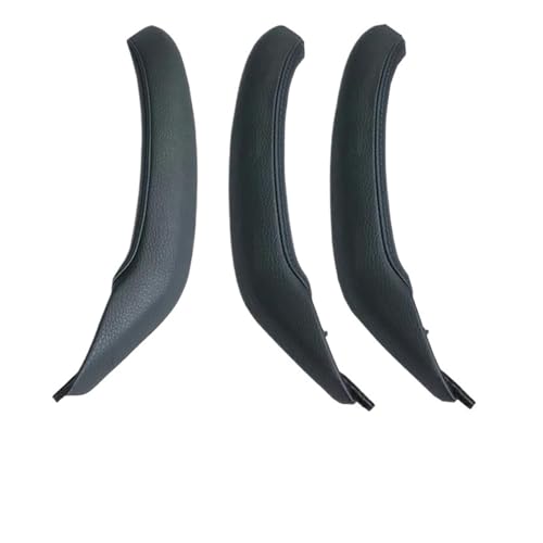 Für X3 X4 F25 F26 2010-2016 Innen Auto Links Rechts Passagier Türgriff Äußere Abdeckung Leder Trim Panel Abdeckung Trim(LHD Black Set) von ENEFCKCHRL
