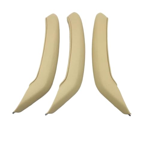 Für X3 X4 F25 F26 2010-2016 Innen Auto Links Rechts Passagier Türgriff Äußere Abdeckung Leder Trim Panel Abdeckung Trim(RHD Beige Set) von ENEFCKCHRL