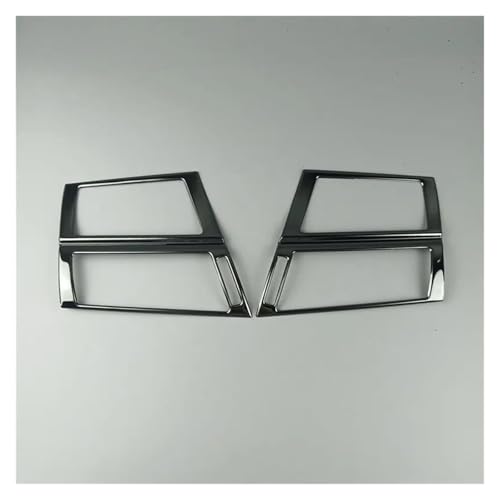 Für X5 E70 X6 E71 2008-2014 Schwarz Mittelkonsole Klimaanlage Outlet Rahmen Dekoration Abdeckung Trim Panel Abdeckung Trim(2 pieces) von ENEFCKCHRL