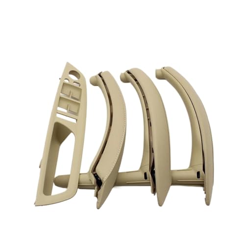 Für X5 X6 E70 E71 2007-2014 2008 2009 2010 2011 2012 2013 7PCS Set LHD RHD Innen Tür Fenster Schalter Panel Pull Griff Mit Leder Abdeckung Panel Abdeckung Trim(LHD Set Beige) von ENEFCKCHRL