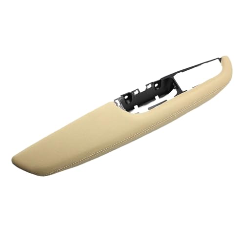 Für X5 X6 E70 E71 E72 2007-2013 Linkslenker Auto Innentürgriff Armlehne Leder Außenrahmen Unterstützung LHD Panel Abdeckung Trim(LHD Beige) von ENEFCKCHRL