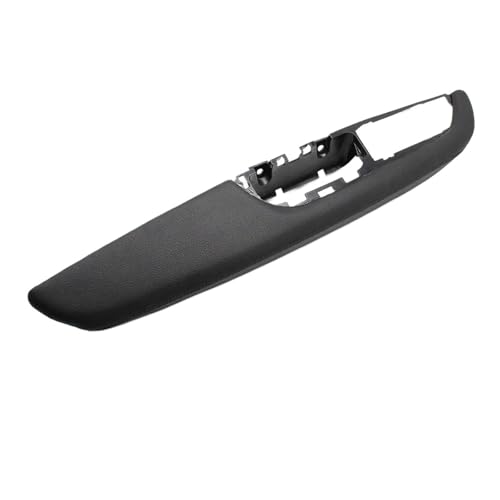 Für X5 X6 E70 E71 E72 2007-2013 Linkslenker Auto Innentürgriff Armlehne Leder Außenrahmen Unterstützung LHD Panel Abdeckung Trim(LHD Black) von ENEFCKCHRL