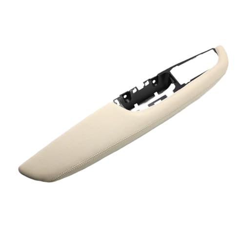 Für X5 X6 E70 E71 E72 2007-2013 Linkslenker Auto Innentürgriff Armlehne Leder Außenrahmen Unterstützung LHD Panel Abdeckung Trim(LHD Oyster) von ENEFCKCHRL
