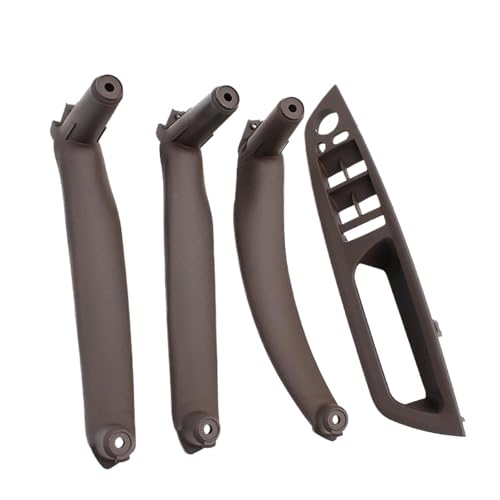 Für X5 X6 E70 E71 E72 2007–2014 LHD RHD 4-teiliges Set Tür-Fenster-Schalter-Panel Armlehne Zuggriff-Abdeckungs-Ordnung Panel Abdeckung Trim(RHD Moka Set) von ENEFCKCHRL