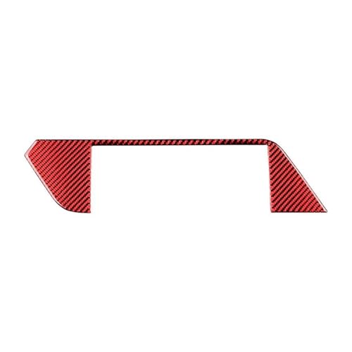 Für Z4 Für Serie G28 G29 2019-2023 Auto Zentrale Steuerung Navigation Panel Trim Abdeckung Rahmen Aufkleber Carbon Faser Panel Abdeckung Trim(Red Carbon Fibre) von ENEFCKCHRL