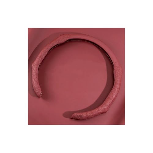 Lenkradabdeckung Auto F30 F31 F34 F10 F11 F07 X1 X2 X3 X5 F25 F32 F33 F36 F48 F39 E39 Universelle 38cm Auto-Lenkradabdeckung Lenkrad Protector(Wine red-B) von ENEFCKCHRL