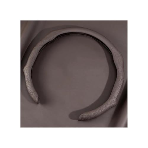 Lenkradabdeckung Auto Für 107 208 2008 306 308 3008 408 508 4008 5008 Auto-Lenkradabdeckung, Ultradünne Radabdeckung, Zubehör Lenkrad Protector(Coffee-B) von ENEFCKCHRL