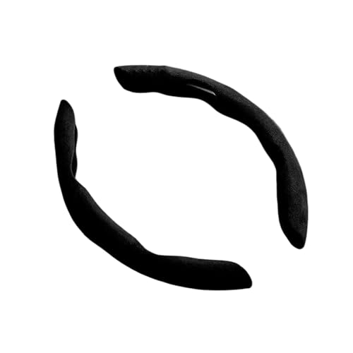 Lenkradabdeckung Auto Für F30 F31 F34 F10 F11 F07 X1 X2 X3 F25 F32 F33 F36 F48 F39 Autolenkradabdeckung Lenkradbezug Zubehör Lenkrad Protector(2pc-black) von ENEFCKCHRL