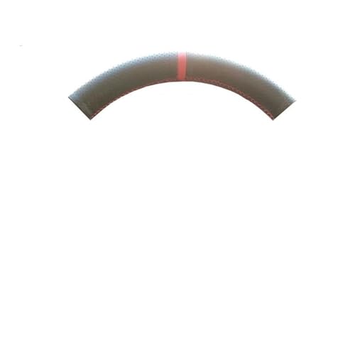 Lenkradschoner Für A45 Für AMG W176 C63 W204 CLA C117 Für CLS S-Modell 2011-2016 Handgenähte Leder Schwarz Auto Lenkrad Abdeckung Lenkräder(Red) von ENEFCKCHRL