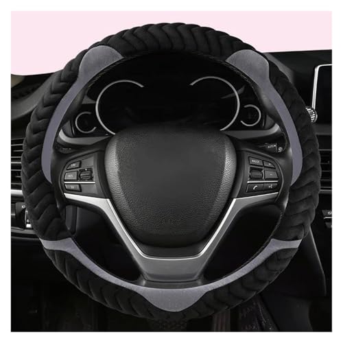 Lenkradschoner Für Aqua Für Prius D/O Form 36cm Auto Lenkrad Abdeckung Lenkräder(Grey O Shape) von ENEFCKCHRL
