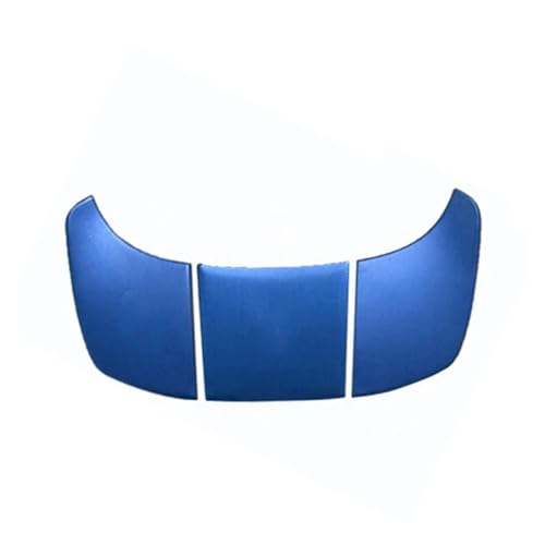 Lenkradschoner Für CHR 2016 2017 2018 2020 2021 3Pcs Auto Getriebe Shift Panel AC-Taste AUS Halter Abdeckung Schalter Rahmen Trim Lenkräder(Blue) von ENEFCKCHRL