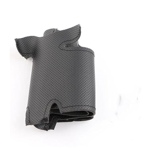 Lenkradschoner Für Kia Für Karneval IV 2021 2022 2023 Für Volant Schwarz Mikrofaser Leder Auto Lenkrad Abdeckung Lenkräder(Black thread) von ENEFCKCHRL