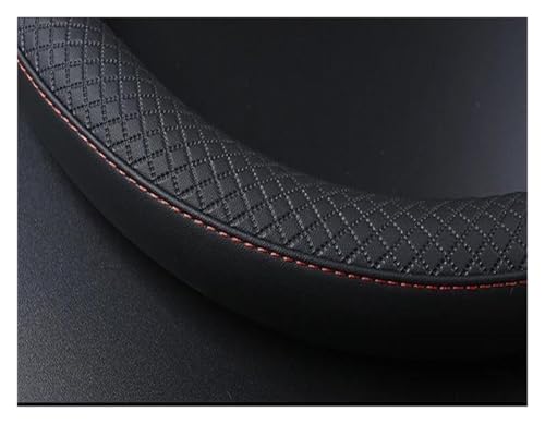 Lenkradschoner Für T4 T5 T6 Auto Lenkrad Abdeckung Leder Auto Innen Zubehör Lenkräder(Yellow) von ENEFCKCHRL