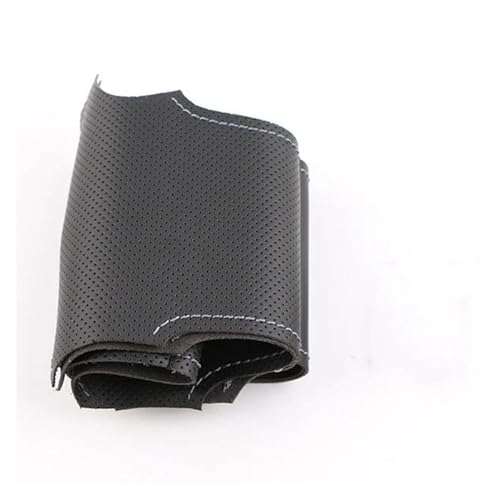 Lenkradschoner Für X5 E70 2006-2013 X6 E71 2008-2014 E72 2009 2010 Mikrofaser Leder Auto Lenkrad Abdeckung Lenkräder(Grey thread) von ENEFCKCHRL