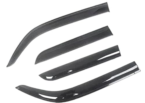 Seitenfensterabweiser Autofenster-Regenschutz Deflektoren Visiere Für X-Trail Für T31 2007–2013 Regenschutz Fenstervisier Abdeckung Sonnenlichtschutz von ENEFCKCHRL