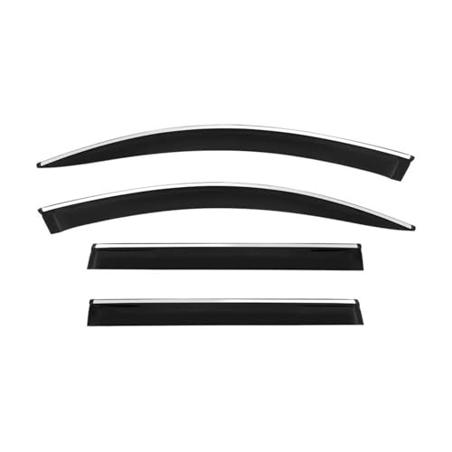Seitenfensterabweiser Autofenster-Regenschutz Für Passat Für Variant MK8 B8 2016–2022 Fenstervisier Lüftungsschattierungen Ventvisor Windabweiser(1) von ENEFCKCHRL