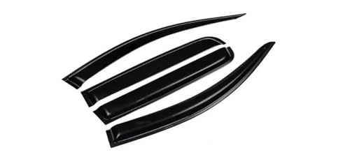Seitenfensterabweiser Autofenster-Visierschild Regen-Seitenfenster-Abweiser Für Polo Für Limousine 2011–2018 Regenschutz Fenstervisierabdeckung Sonnenlichtschutz von ENEFCKCHRL
