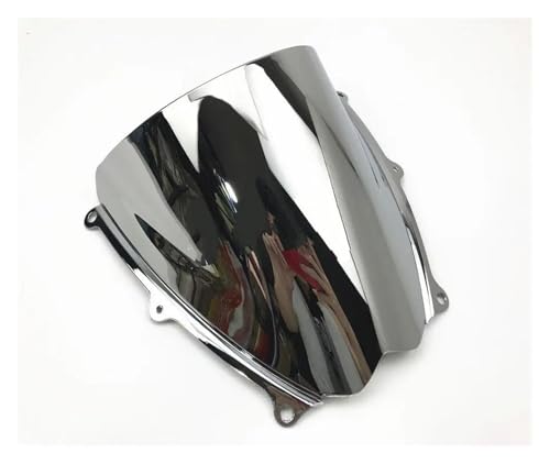Spoilerndschutzscheiben Für GSXR 1000 R K7 2007 2008 Für Gsxr 1000 R K7 07 08 Windschutzscheibe Windschutz Double Bubble Für GSXR1000 R Motorrad Wind Deflectors(Silver) von ENEFCKCHRL