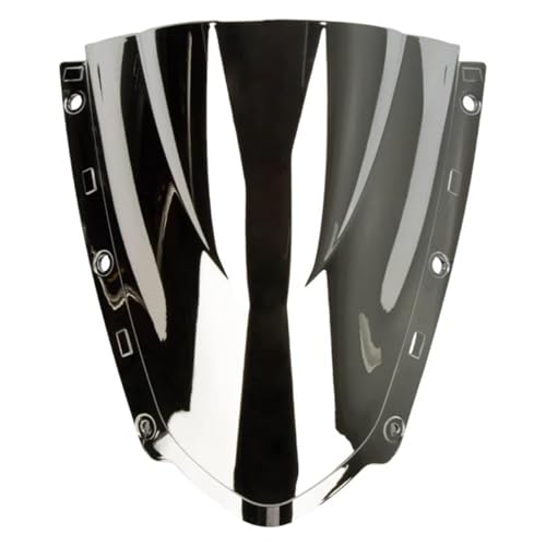 Spoilerndschutzscheiben Für Ninja ZX 10R ZX-10R 2021 2022 2023 2024 Accesorios Para MotoWind Deflektor Windschutzscheibe Frontscheibe Motorrad Wind Deflectors(Silver) von ENEFCKCHRL