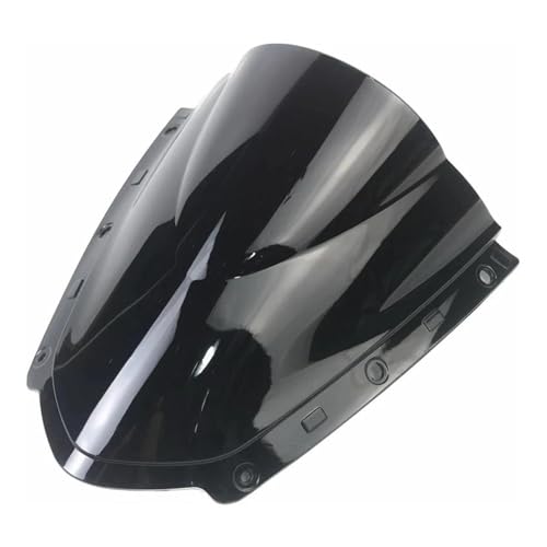 Spoilerndschutzscheiben Für Ninja ZX10R ZX-10R 2021 2022 2023 Motorrad Bildschirm Windschutzscheibe Windschutz Double Bubble Verkleidung Motorrad Wind Deflectors(Zwart) von ENEFCKCHRL