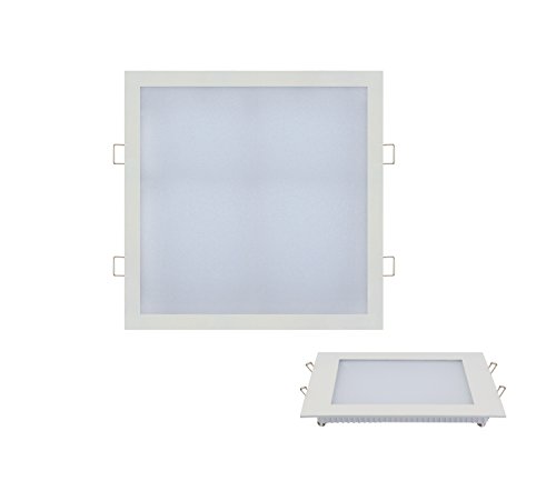 18 Watt LED Panel Unterputz Einbauleuchte Einbaulampe Lichtpanel Deckenleuchte Deckenlampe Lampe Eckig 225x225 mm weiss Tageslicht von ENERGMiX