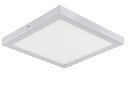 24w LED Panel Aufputz Oberputz Wandlampe Wandleuchte Deckenleuchte Deckenlampe Lampe -Eckig Quadrat 300x300mm Warmweiss von ENERGMiX