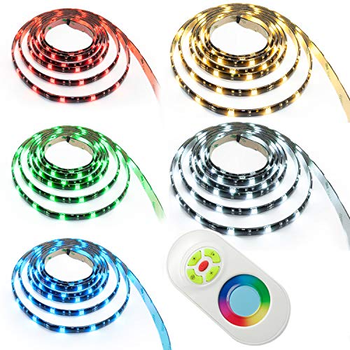 3 m LED RGB Strip Leiste Band SMD 5050 mit 90 LEDs ink Netzteil+Touch Controller + Fernbedienung Komplett Set-IP65 Wasserdicht-Mehrfarbig 3 m LED RGB Strip Leiste Band SMD 5050 mit 90 LEDs ink Netzteil+Touch Controller + Fernbedienung Komplett Set-IP65 Wasserdicht-Mehrfarbig von ENERGMiX
