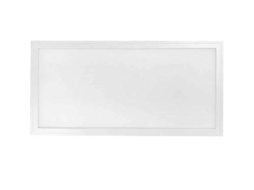 600x300 mm LED Panel Deckenleuchte Einbaupanel Ultraslim weißer Rahmen inkl. LED Trafo Kaltweiß von ENERGMiX