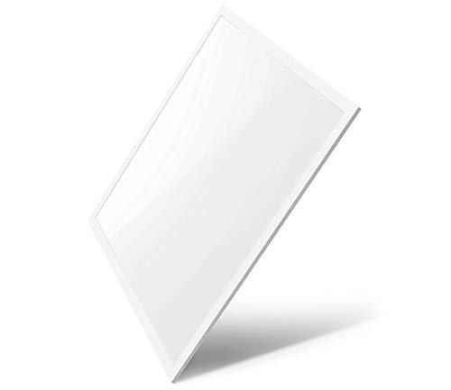 ENERGMiX 620x620mm 62x62 cm LED Slim Panel Deckenleuchte Rasterdeckenleuchte Rasterleuchte LED Panel inkl. LED Trafo 3200 Lumen 4000K Neutralweiß von ENERGMiX