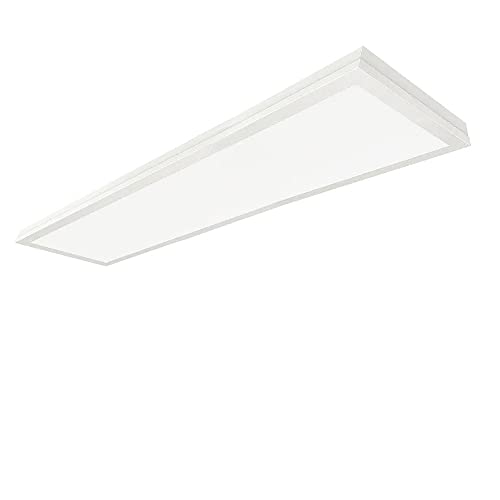 ENERGMiX 120x30 cm LED Panel Deckenleuchte Aufputzpanel Aufbaupanel Aufputz 4000 Lumen Extra Hell 40w Neutralweiß von ENERGMiX