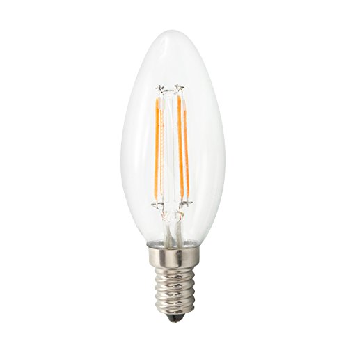 ENERGMiX 6W E14 Filament LED Leuchtmittel Glas Candle| P45 | 800 Lumen | 4000K Neutralweiß von ENERGMiX
