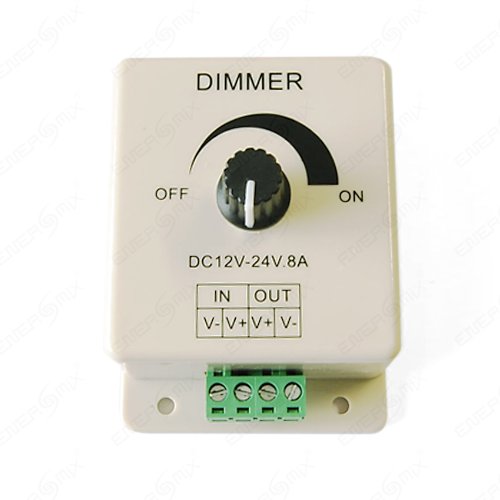 Energmix LED Dimmer PWM 12V DC max 8A LED Controller Regler Helligkeitsregler fr LED-Beleuchtung, 2290 Energmix LED Dimmer PWM 12V DC max 8A LED Controller Regler Helligkeitsregler fr LED-Beleuchtung, 2290 von Energmix