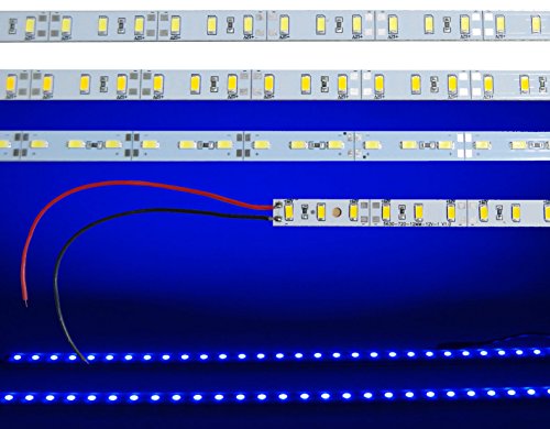 LED Aluminium Strip Schiene mit SMD lichtleiste Hart Strip Streifen Alu Strip Bar Lich Modul Lichtband 12V Blau 1 Meter LED Aluminium Strip Schiene mit SMD lichtleiste Hart Strip Streifen Alu Strip Bar Lich Modul Lichtband 12V Blau 1 Meter von ENERGMiX