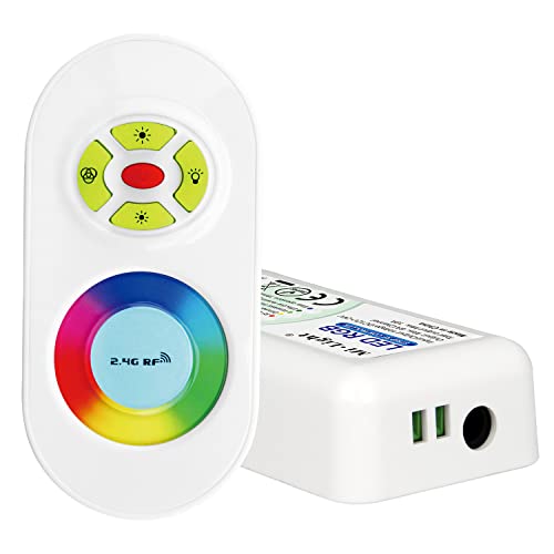 Led RGB Controller, Steuergerät,Dimmer mit Touchscreen Fernbedienung "Touch"-Bedienung von Energmix