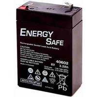 Pb agm vrla Batterie Energy Safe Serie 6V 3,2Ah C20 (F1) von ENERGY SAFE