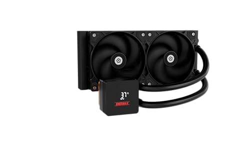 ENERMAX LIQMAX IV 240mm AIO CPU Wasserkühlung|Dual Chamber|TDP 360W+|Intel LGA 1851/1700/115x/2066| AMD AM5/AM4 |Digital Anzeige |2x 120 PWM Performance Flow Fan|ELC-LMIV240-SF von ENERMAX