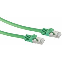 Eneroid - RJ45 Patchkabel s/ftp (pimf), m. CAT.7 Rohkabel, 3 m, grün von ENEROID