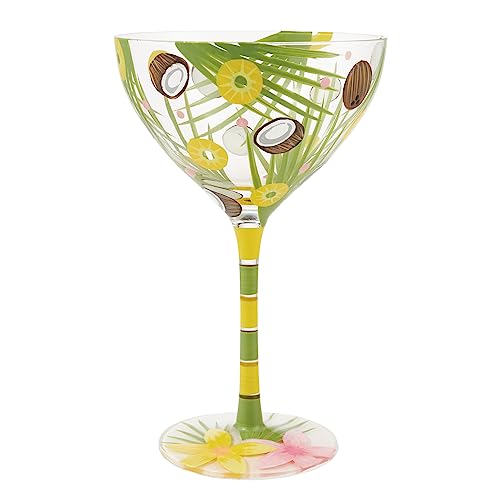 Lolita Shaken Pina Colada Cocktail Glass von Enesco