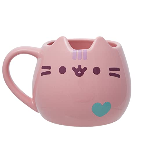 Enesco Pusheen Becher in Pastellform, 473 ml, Rosa von Enesco