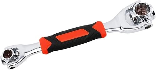 ENESEA Verstellbarer Universalschlüssel, Tiger Wrench 48 in 1 Universal-Steckschlüssel Multifunktions-Steckschlüssel Funktioniert mit Spline Bolts 6-Point Red ENESEA Verstellbarer Universalschlüssel, Tiger Wrench 48 in 1 Universal-Steckschlüssel Multifunktions-Steckschlüssel Funktioniert mit Spline Bolts 6-Point Red von ENESEA