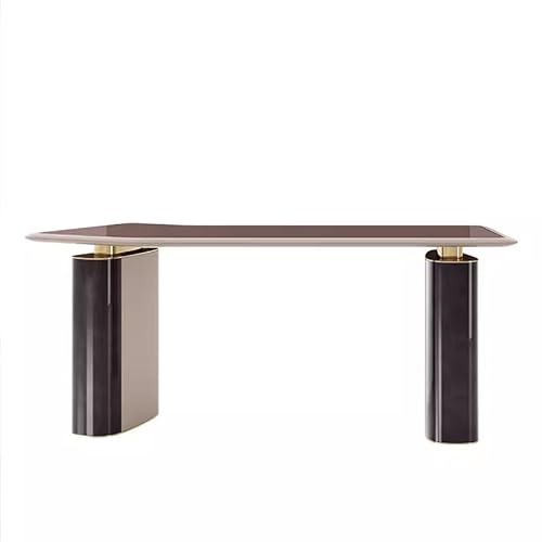 Schreibtisch Leichter, luxuriöser, moderner Schreibtisch for Zuhause, Schlafzimmer, stilvoller Computertisch, Schlichter fürs Büro Office Desk von ENGENDER