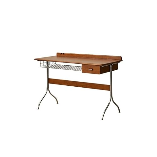 Schreibtisch Schreibtisch Massivholz Retro Home Schlafzimmer Computer Nordic Einfache Kleine Wohnung Office Desk(120 * 56 * 80cm) von ENGENDER