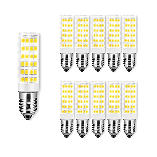 ENGEYA 10er Pack 7W E14 LED Lampen,7W Mais Leuchtmittel Warmweiß 3000K AC 220-240V 650 Lumen,Energiesparlampe,Ersatz 40W Halogenlampen,Nicht Dimmbar von ENGEYA