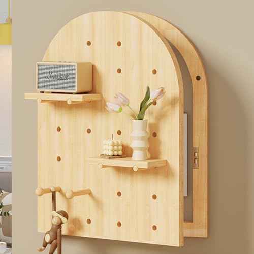 Elektrischer Verteilerkasten, Schalttafel-Abdeckungskasten, Moderne Dekorative Arbeitsplatten, Abnehmbarer Zählerkasten, Geeignet for Flur Wohnzimmer Eingang(Natural,30 * 54.9cm/11.8 * 21.6in) von ENGFGH