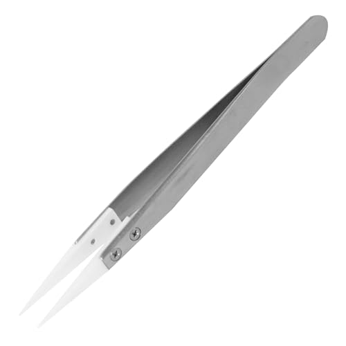 ceramic tipped tweezers. fine pointed tip. stainless steel body. high temp. resistant. High quality, Japanese. Engineer ptz-51 von ENGINEER