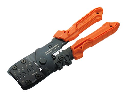 precision crimping tool with interchangeable dies (size 'L'). Handy crimp tool (Made in Japan). Engineer pad-13 von ENGINEER