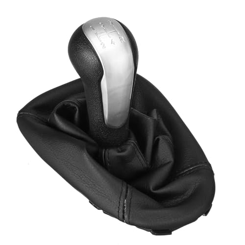 ENGOER Kompatibel Mit Chevrolet Für Spark 2011 2012 2013 2014 2015 2016 5-Gang-Schalthebel Mit Gamaschen-Kofferraumabdeckung, Schaltknaufteile(Matte) von ENGOER
